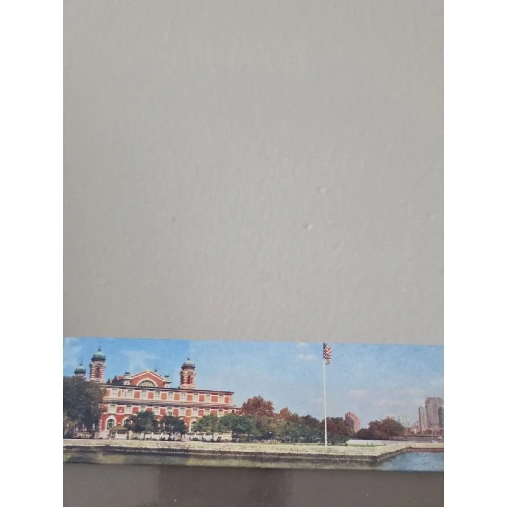 Photo Frame with Vintage City Collage Design